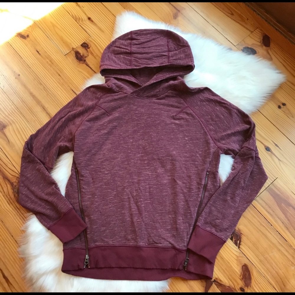 Lululemon Heather Burgundy Sweatshirt Size 8